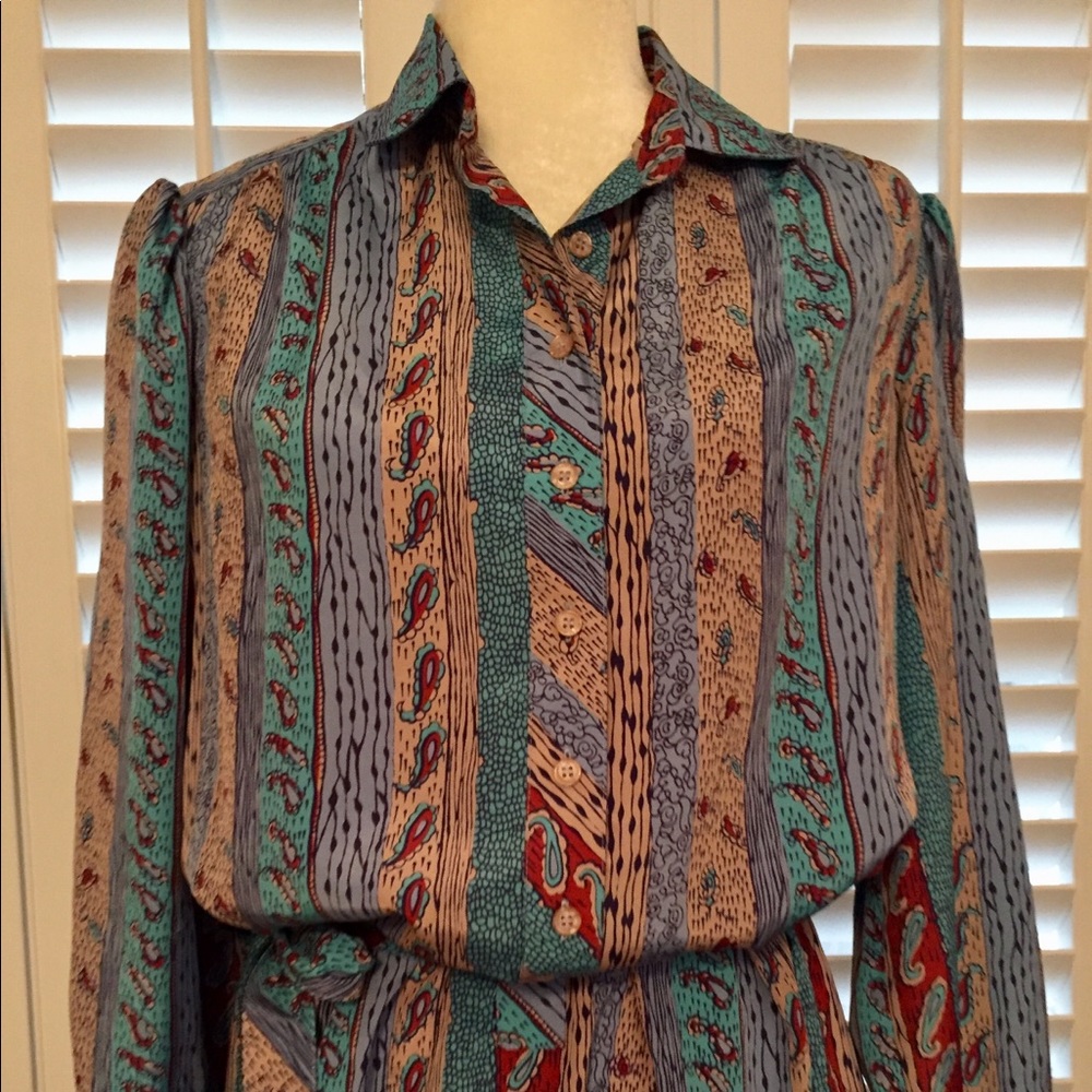 Schader Sport petites size 16 Print Dress - Picture 4 of 14